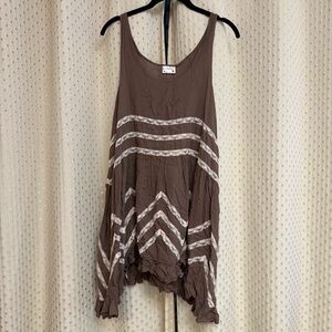 Free People Voile Trapeze Slip